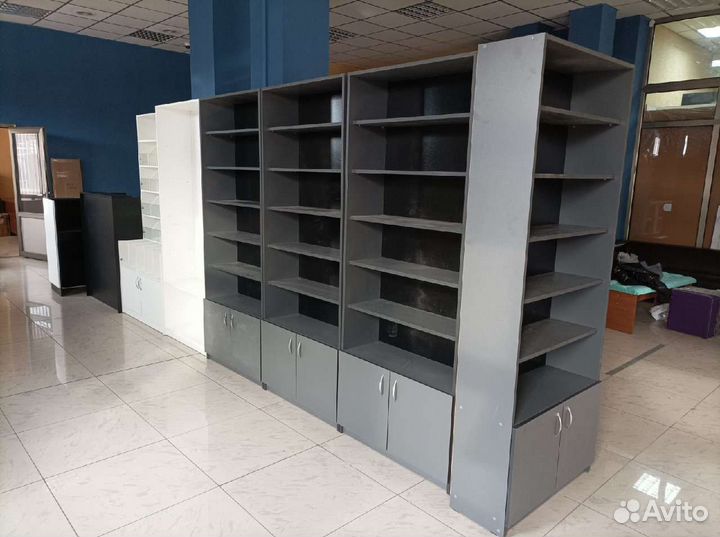 Новые Стеллажи в Наличии Серый Графит