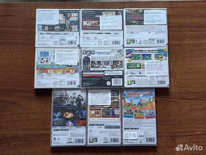 Игры для Nintendo switch, 3ds, ds Новые
