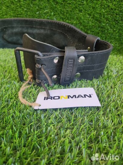 Ремень кожаный Ironman