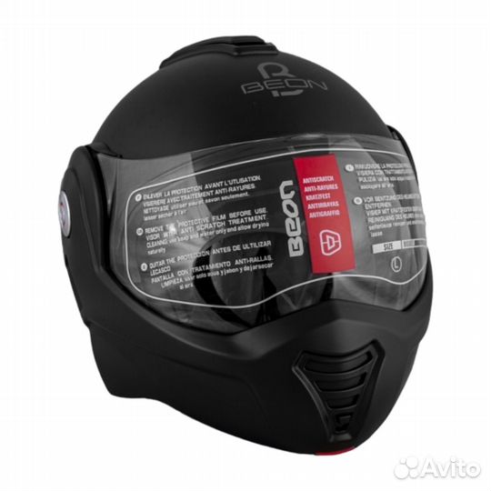Мотошлем трансформер Beon B-702 шлем модуляр мото