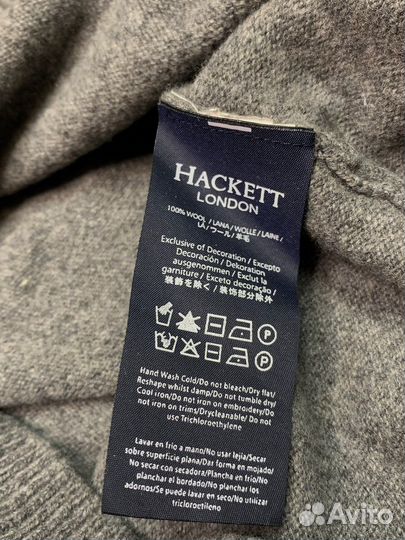 Шерстяной свитер Hackett LambsWool