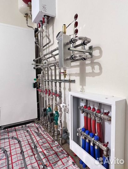 Водяной тёплый пол, монтаж в Калининграде и обл