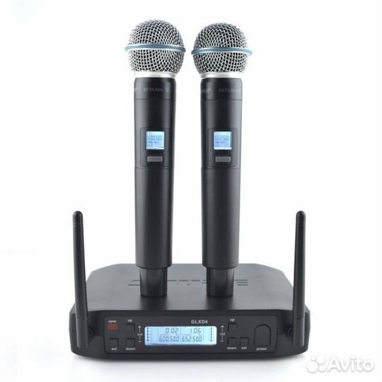 Микрофоны Shure Glxd4 беспроводные новые в коробке