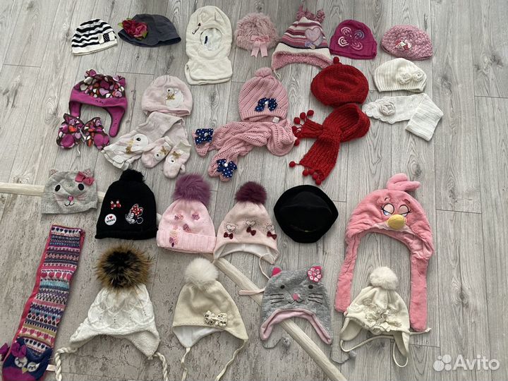 Прелестные шапочки и наборы на все сезоны 1-9лет