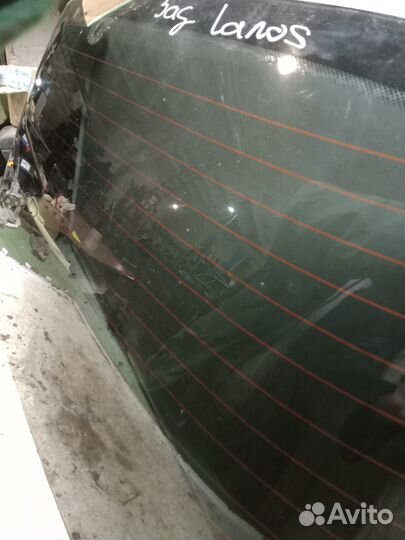 Стекло лобовое заднее Chevrolet Lanos