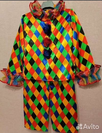 Костюм клоуна и зайца прокат