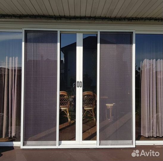 Москитные сетки Плиссе