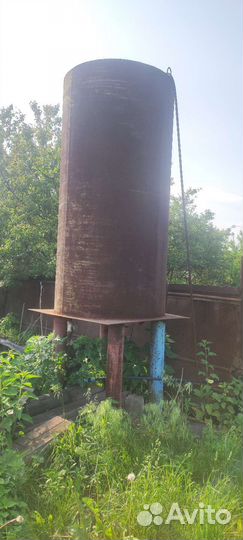 Бочка металлическая для воды