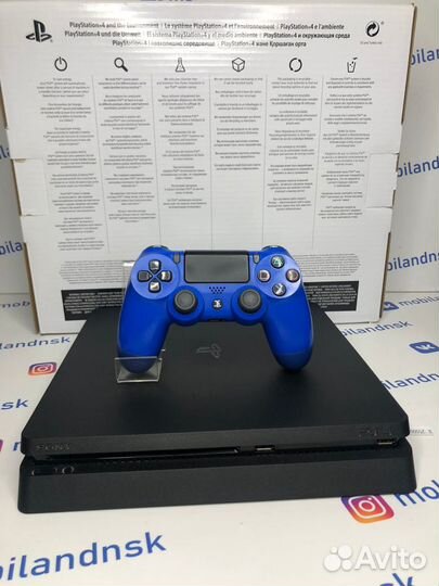 Playstation 4 Slim 1TB Отличное состояние