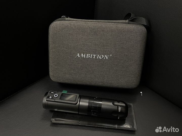 Тату машинка беспроводная Ambition Soldier чёрная