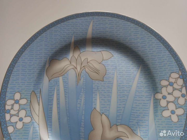 Блюдо с лопаткой фарфор