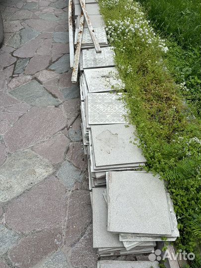 Плитка керамогранит бу