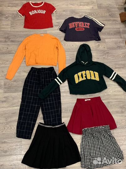 Большой пакет женских вещей XS/S