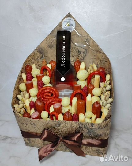 Мужские съедобные букеты