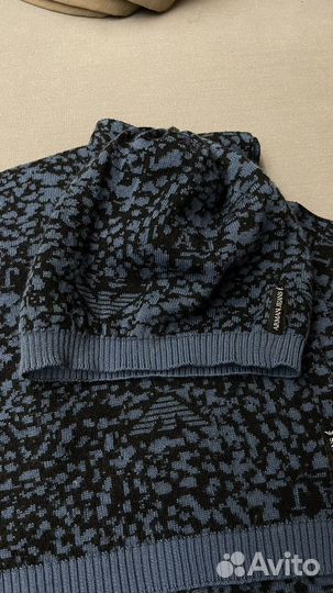 Шапка и шарф женская Armani оригинал