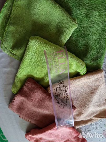 Полотенце 32 32 микрофибра новые