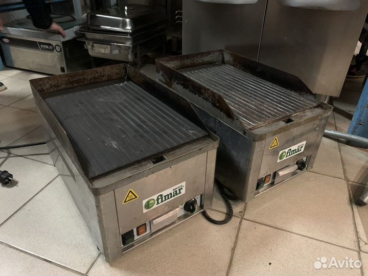 Контактный гриль Жарочная поверхность fimar