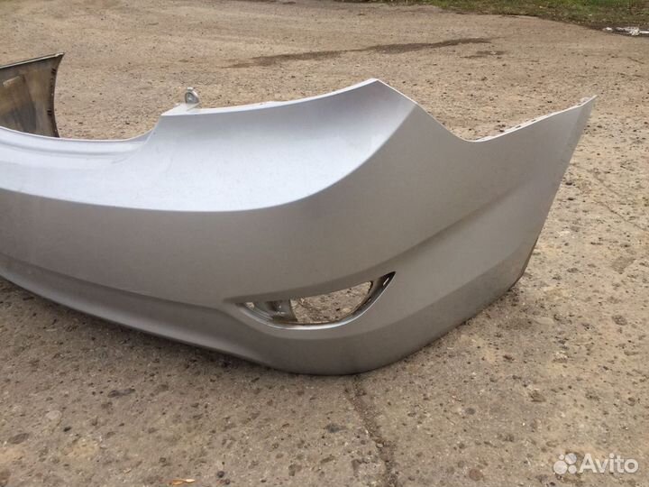 Бампер Задний Hyundai Solaris 1 До Рестайлинг