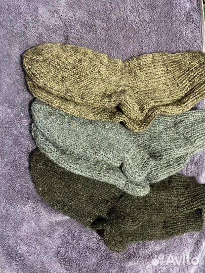 Носки вязанные