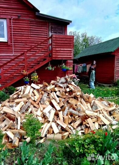 Дрова колотые Ольха