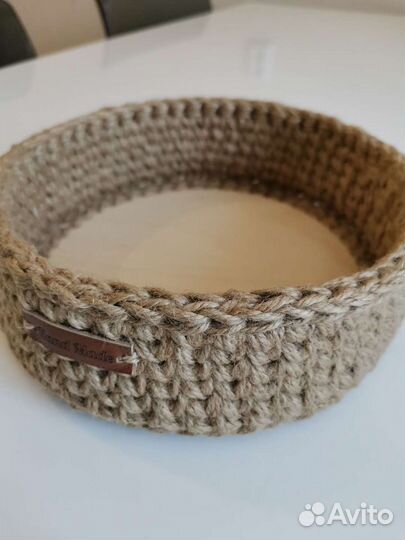 Корзина из джута