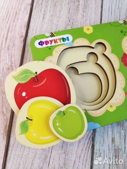 Развивающие деревянные игрушки