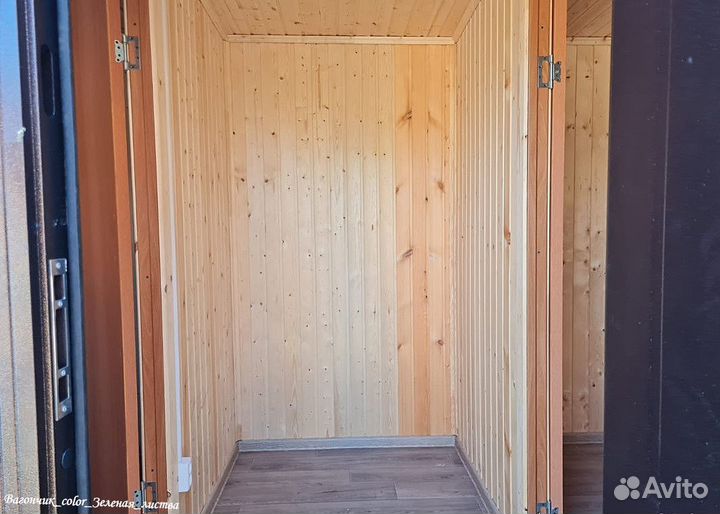 Вагончик строительный 6 x 2.4 м