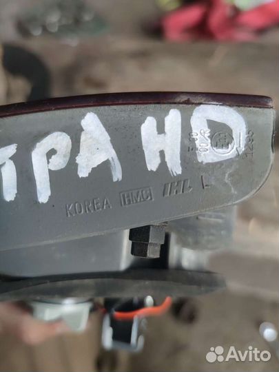 Фонарь задний левый внутренний elantra hd