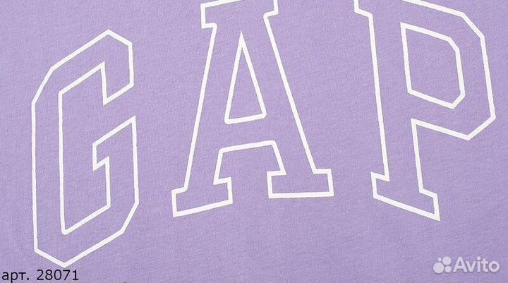 Футболка GAP Фиолетовая