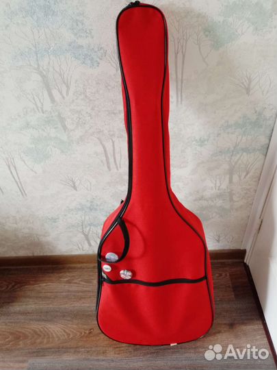 Чехол на гитару+ новые струны