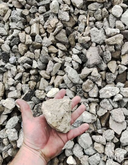 Щебень вторичный с доставкой