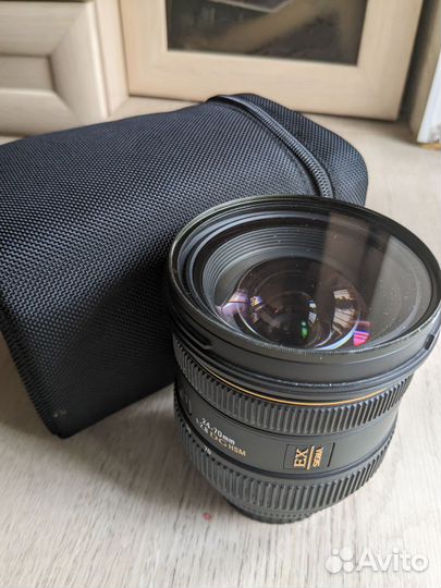 Объектив Sigma 24-70mm f 2.8 для canon