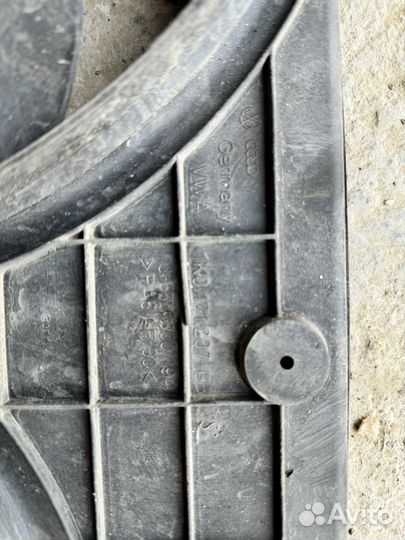 Вентилятор охлаждения на volkswagen passat b7