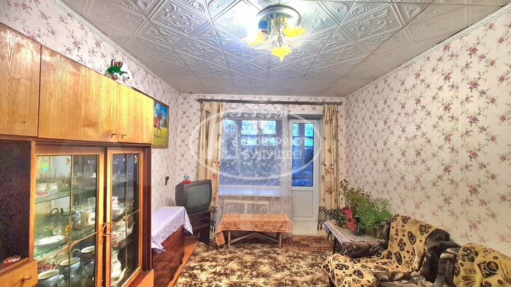 3-к. квартира, 58,5 м², 1/2 эт.