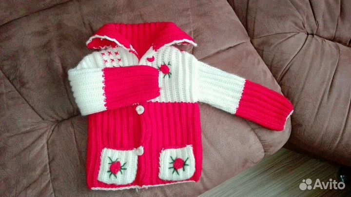 Кофта шерсть 2-4г