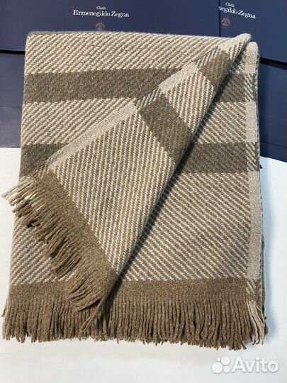 Плед Ermenegildo Zegna 100 кашемир