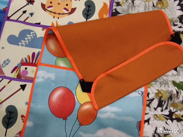 Кармашки на ткани в детский сад