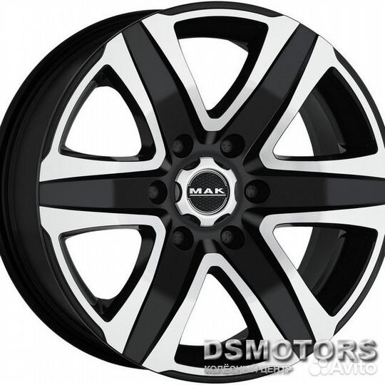 Диски Stone 6 8.5/20 6x139.7 ET38 d67.1 black mirr
