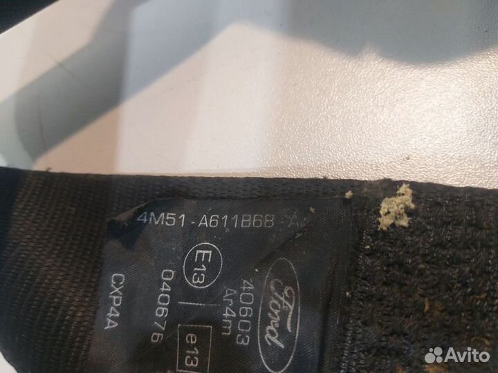 Ремень безопасности задний