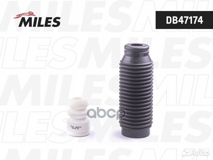 Пыльник + отбойник на 1 амортизатор задний hyun