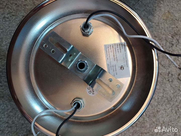 Люстра и бра без плафонов