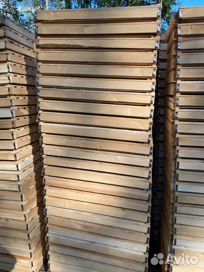 Деревянные пищевая тара, хлебные лотки