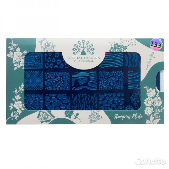 Диск для стемпинга Global Fashion #-133
