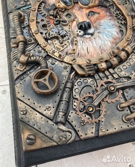 Блокнот Стимпанк ручная работа