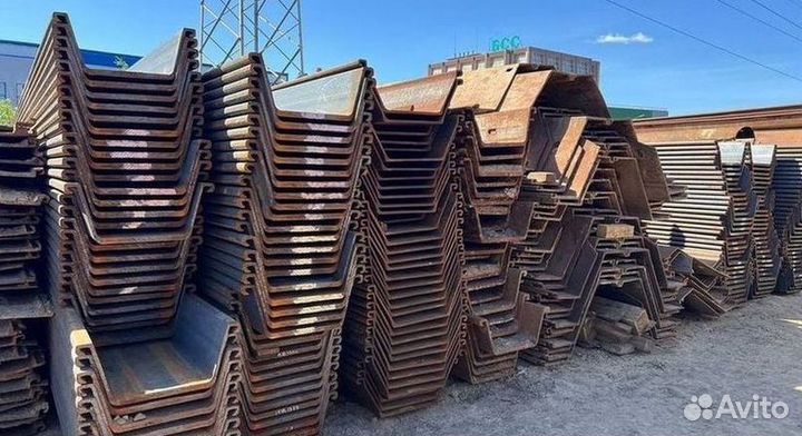 Шпунт Ларсена / аренда погружение шпунта