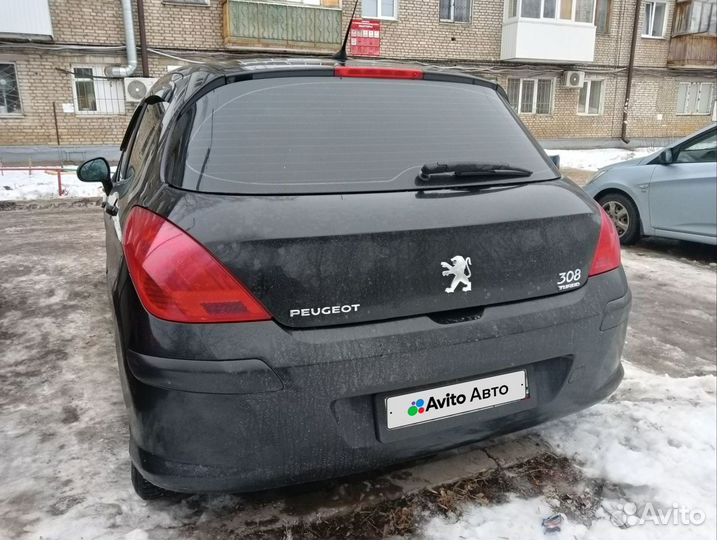 Peugeot 308 1.6 AT, 2008, 107 000 км