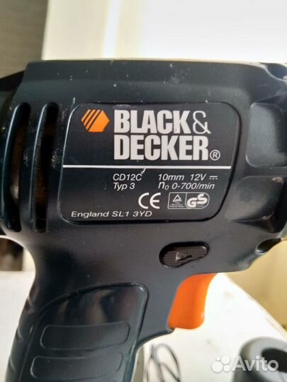 Black Decker England SL1 3YD