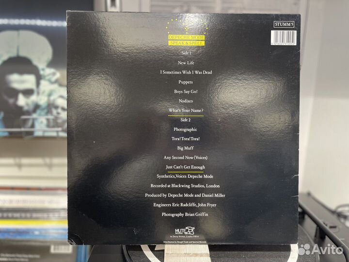 Виниловая пластинка Depeche Mode Speak And Spell