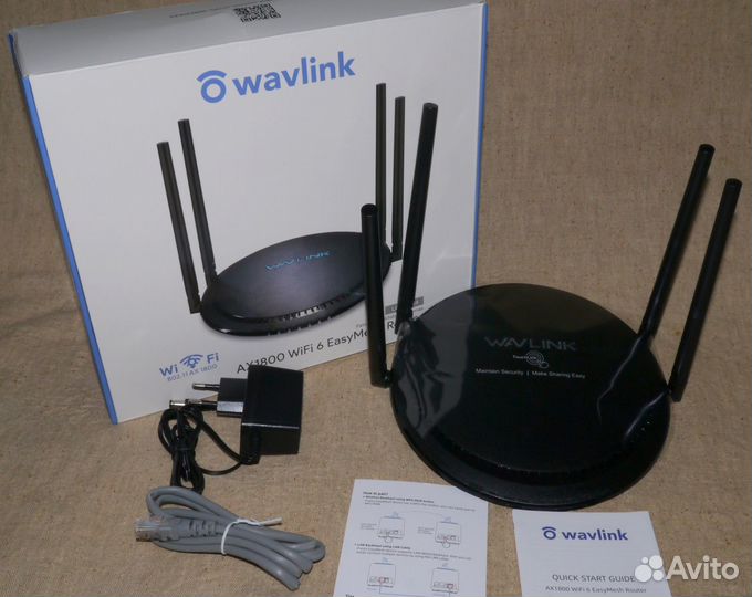 Wifi6 роутер Wavlink AX1800 WN531AX2 Keenetic