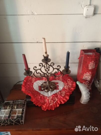 Подсвечник бронза